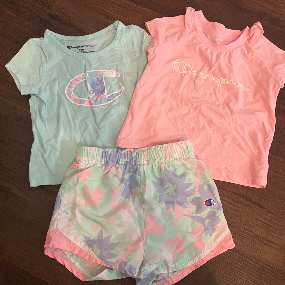 Champion 18 month outfit